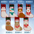 Personalized Christmas Stockings Featuring 7 Festive Characters - GiftShire