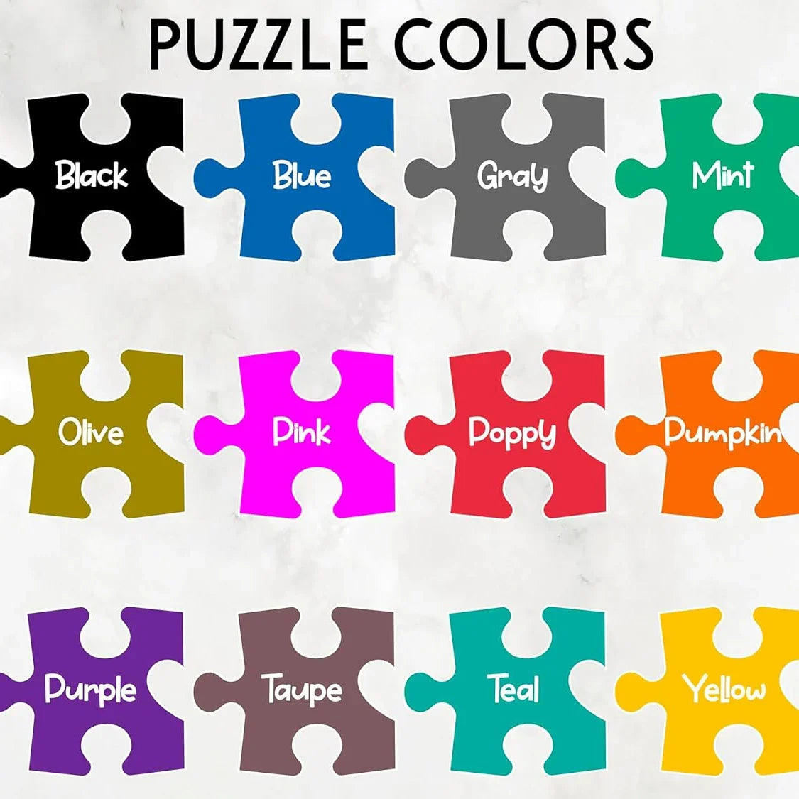 Personalized Couple Names Puzzle for Valentines - GiftShire