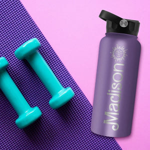 Personalized Couple Water Bottles: Choose Your Icon - GiftShire