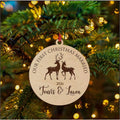 First Christmas Married ornament