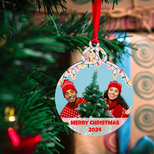 Personalized Crown Ornament with Photo - GiftShire