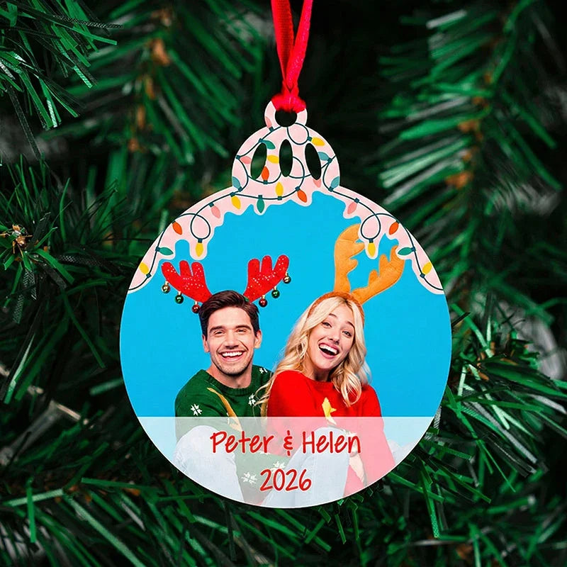 Personalized Crown Ornament with Photo - GiftShire