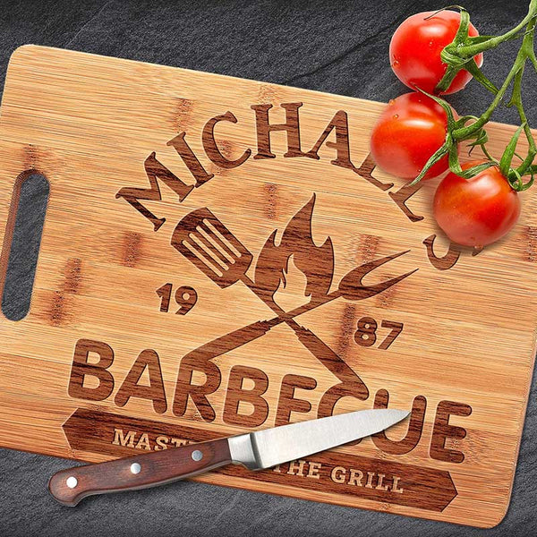 Personalized Cutting Board, Dad Grilling Gifts, Dad Birthday Gift