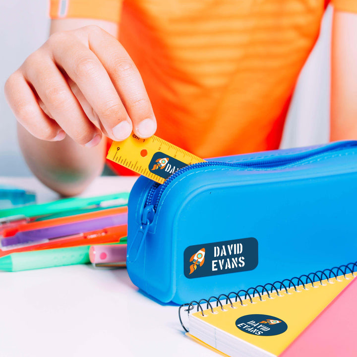 Personalized Daycare Labels for Kids, Custom Name Stickers Kids Labels | B0BD8M98CZ - GiftShire