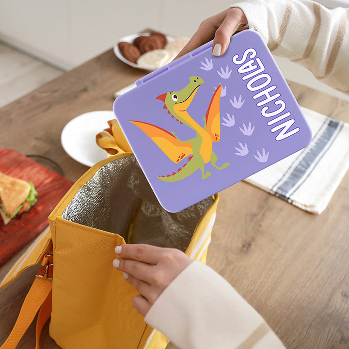 Personalized Dino Munch Lunch Box For Kids
