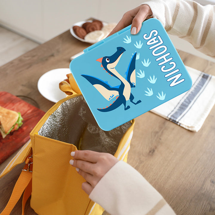 Personalized Dino Munch Lunch Box For Kids