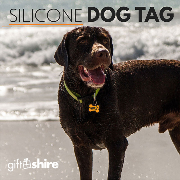 Personalized Dog Tag With Custom Logo Engraving - GiftShire
