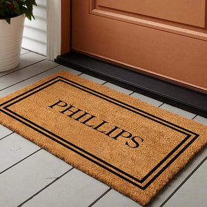 Personalized Family Door Mat, 9 Design Options - GiftShire