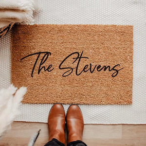 Personalized Family Door Mat, 9 Design Options - GiftShire