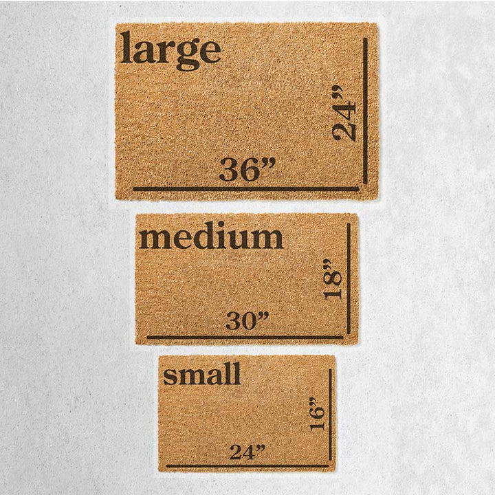 Personalized Door Mat, Family Name Door Mat - GiftShire