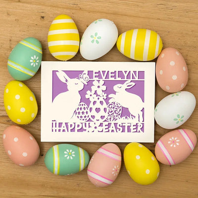 Personalized Easter Gift Card - Happy Easter Gift