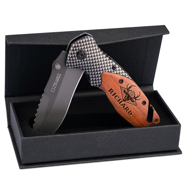 Personalized EDC Fiber Pocket Knife For Everyday Carry - GiftShire