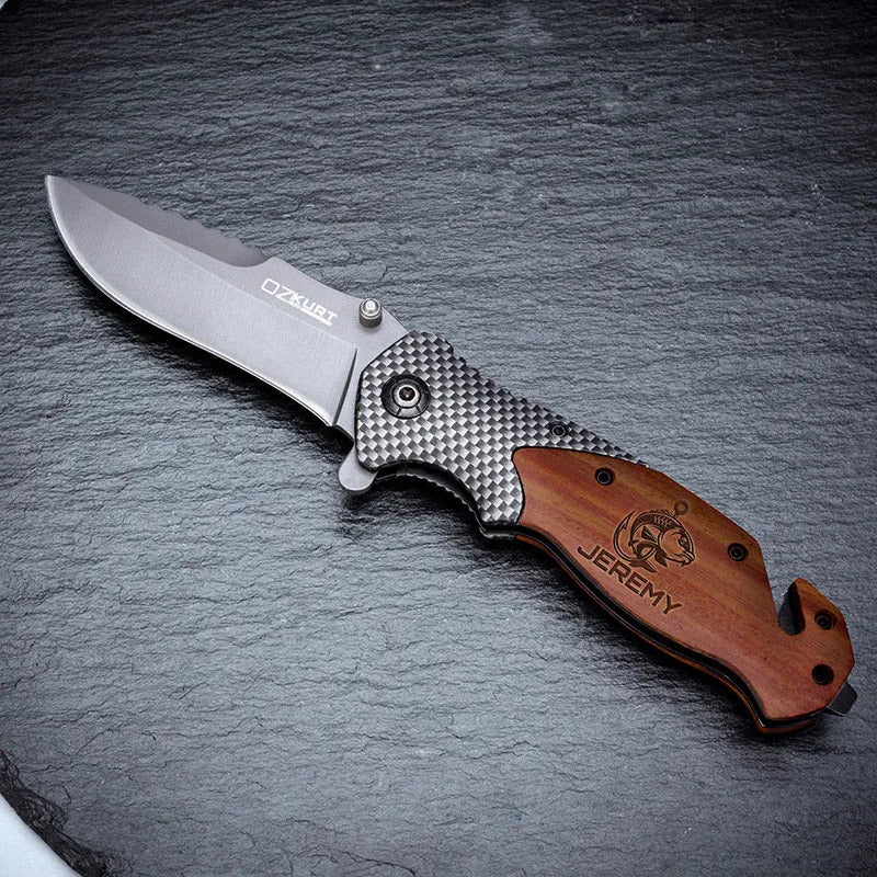 Personalized EDC Fiber Pocket Knife For Everyday Carry - GiftShire