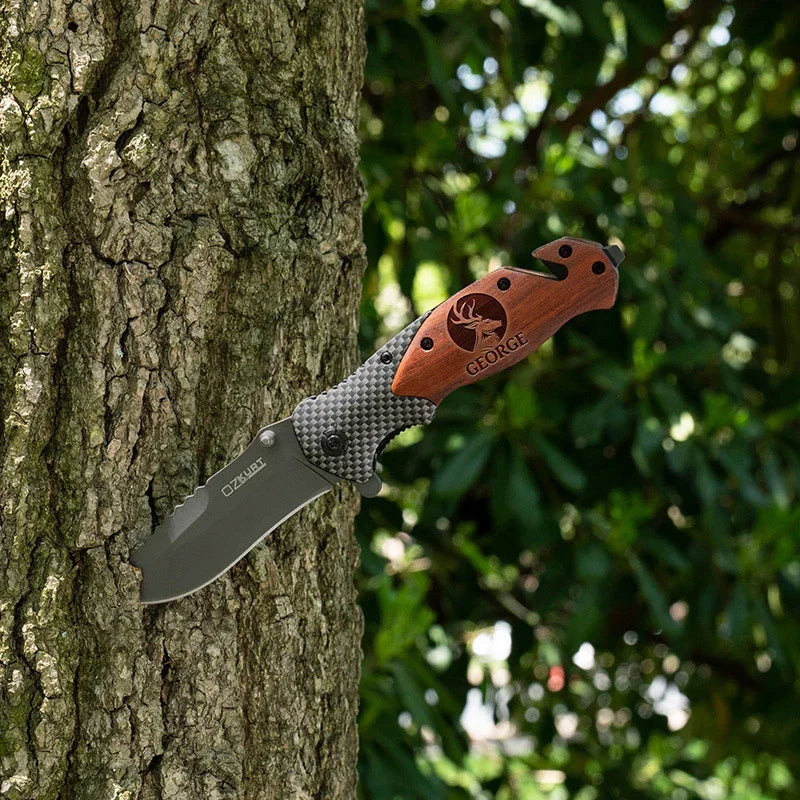 Personalized EDC Fiber Pocket Knife For Everyday Carry - GiftShire