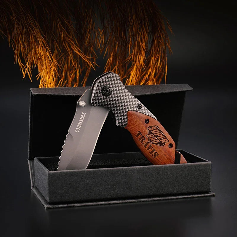 Personalized EDC Fiber Pocket Knife For Everyday Carry - GiftShire