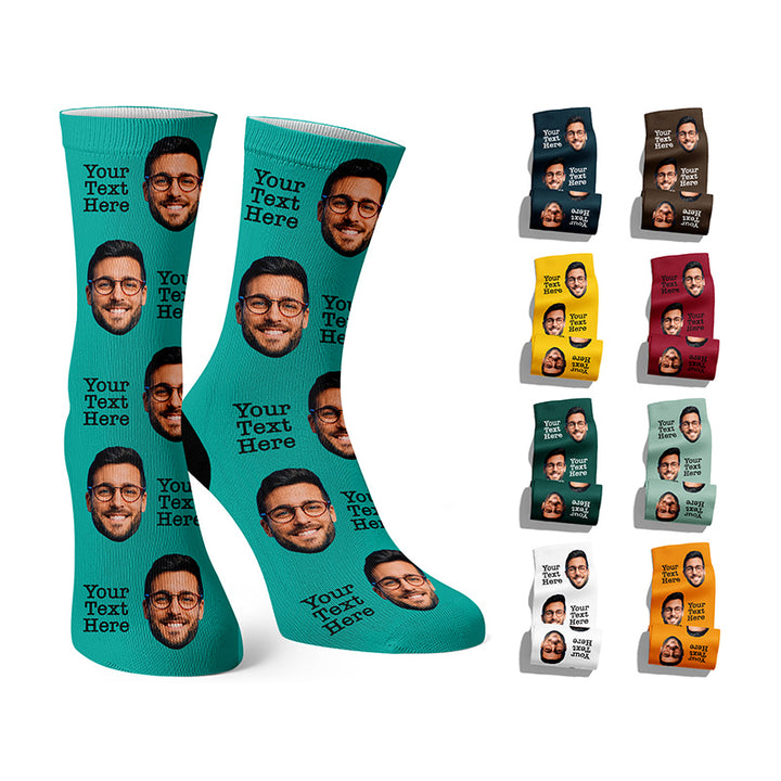 Personalized face on Socks for Adults, Young and Kids - GiftShire