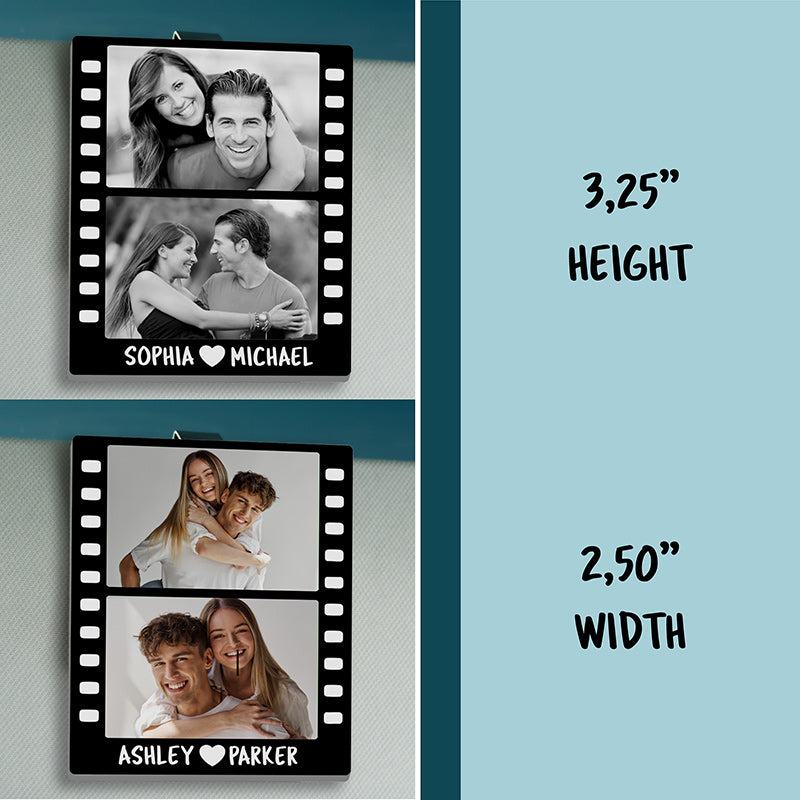 Personalized Film Clip with 2-Photo for Car Visor – GiftShire