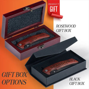 Personalized Folding Pocket Fishing Knife with Bass Design - GiftShire