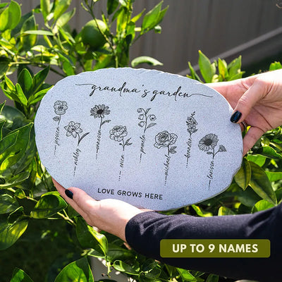 Personalized Garden Decor - Grandma’s Garden Stepping Stone