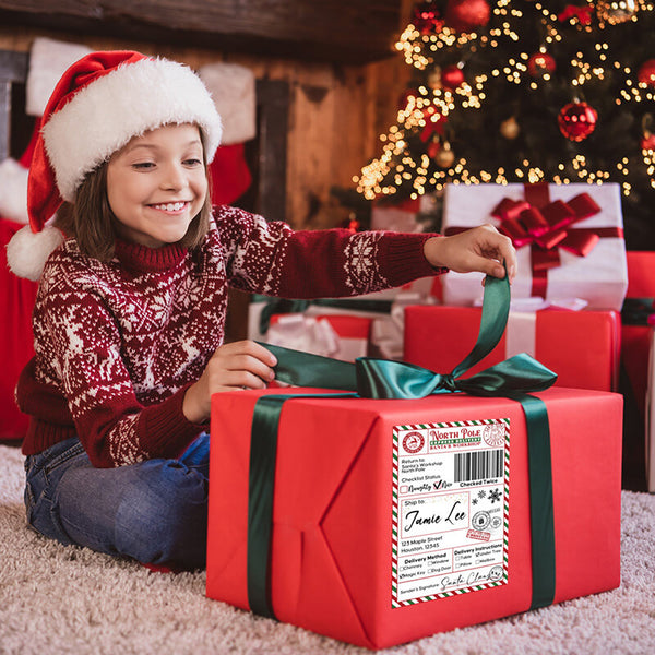 Personalized Gift Labels from Santa’s Workshop – Special Edition Christmas Gifts