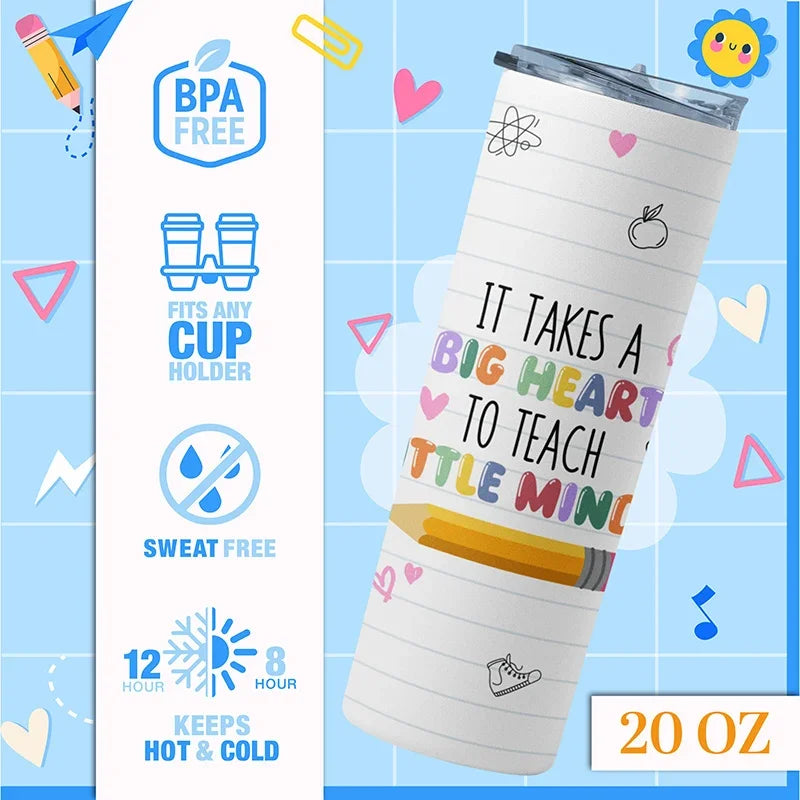 Personalized Gifts for Teacher – 20 Oz Hot/Cold Tumblers