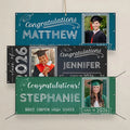 Personalized Graduation Banner with Photo & School Name