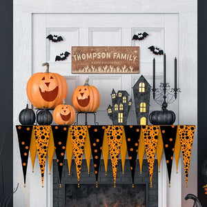 Personalized Halloween Family Wall Sign - GiftShire