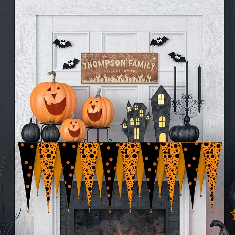 Personalized Halloween Family Wall Sign - GiftShire