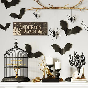 Personalized Halloween Family Wall Sign - GiftShire