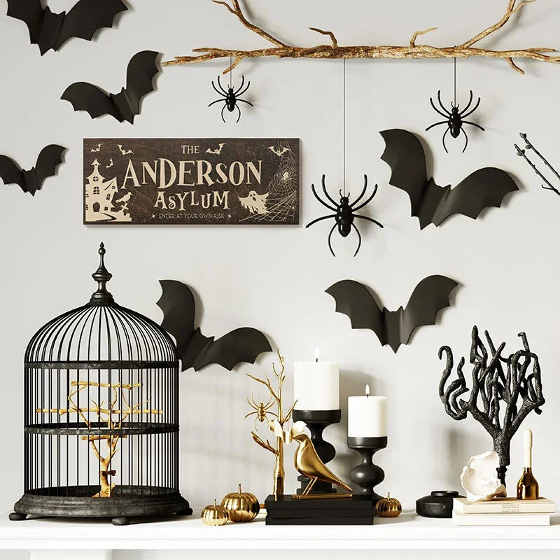 Personalized Halloween Family Wall Sign - GiftShire