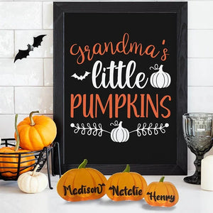 Personalized Halloween Pumpkin Decor - GiftShire
