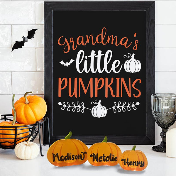 Personalized Halloween Pumpkin Decor - GiftShire