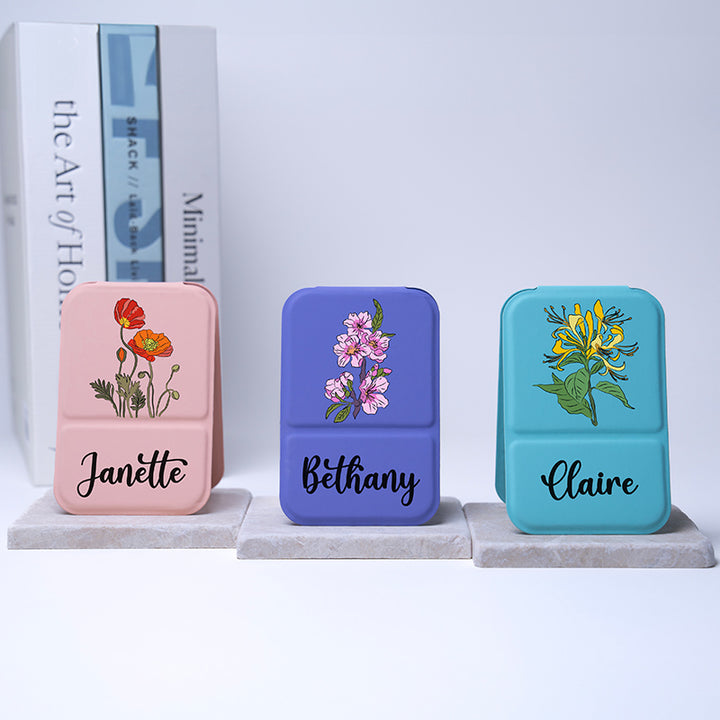 Personalized Handheld Foldable Mirror for Women