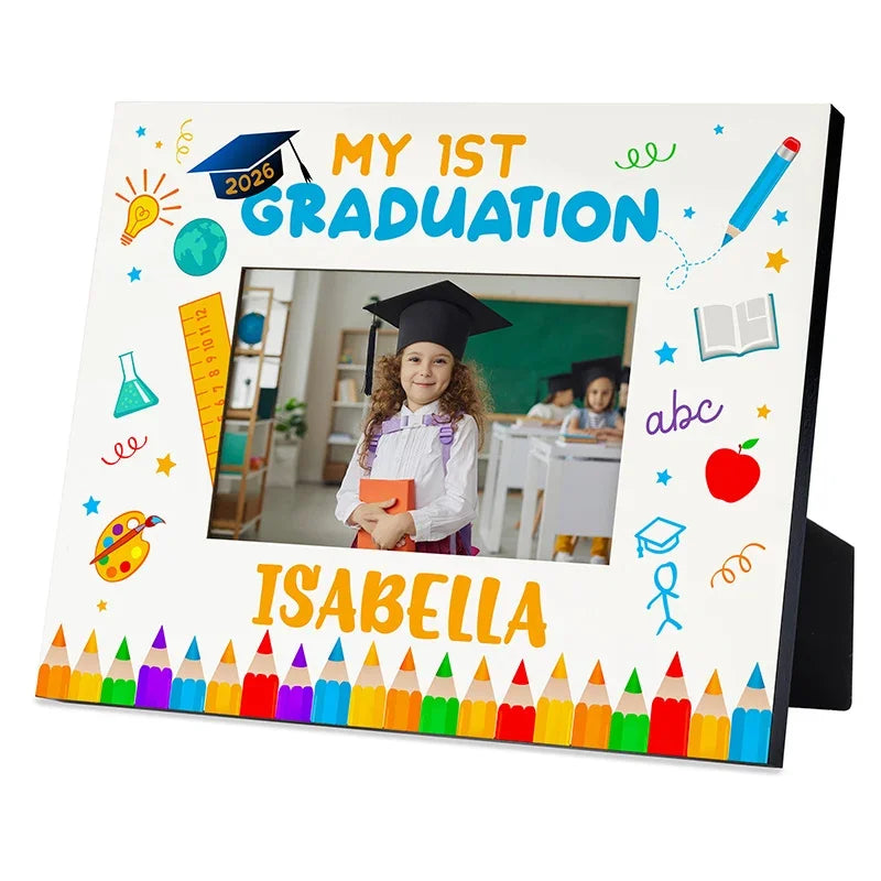 Personalized Kindergarten 1st Graduation Picture Frame – GiftShire