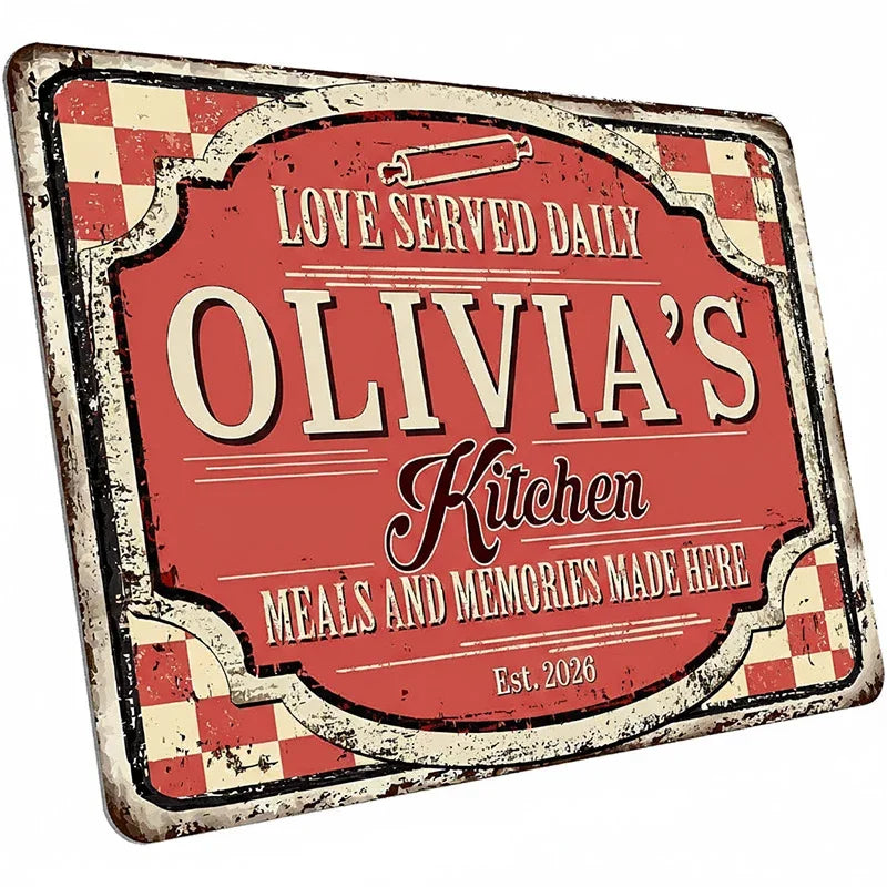 Personalized Kitchen Sign - GiftShire