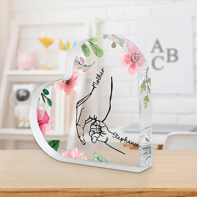 Personalized Mom and Kids Hands Sign – Custom Gifts for Mom