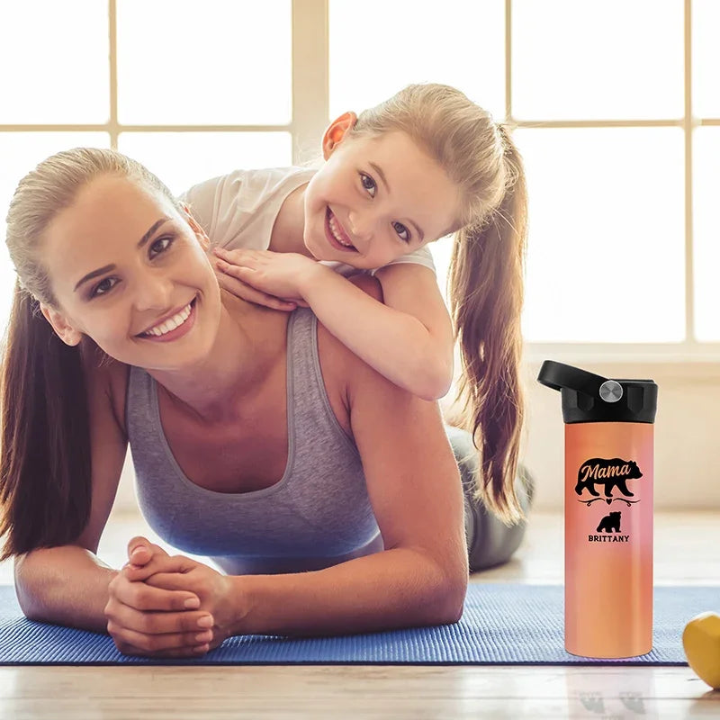 Personalized Mother’s Day Gift - Custom Mama Water Bottle - GiftShire
