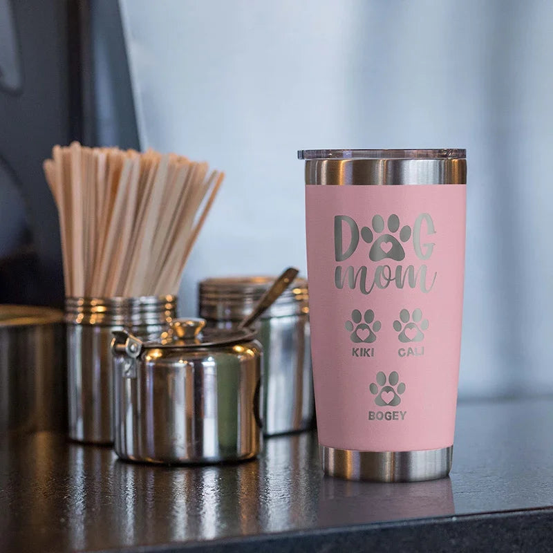 Personalized Mother's Day Tumbler for Paw-some Dog Moms - GiftShire