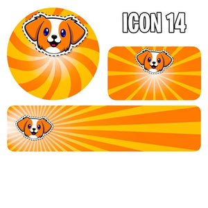 Personalized Name Labels - Custom Waterproof Stickers for Kids, Back to School - GiftShire
