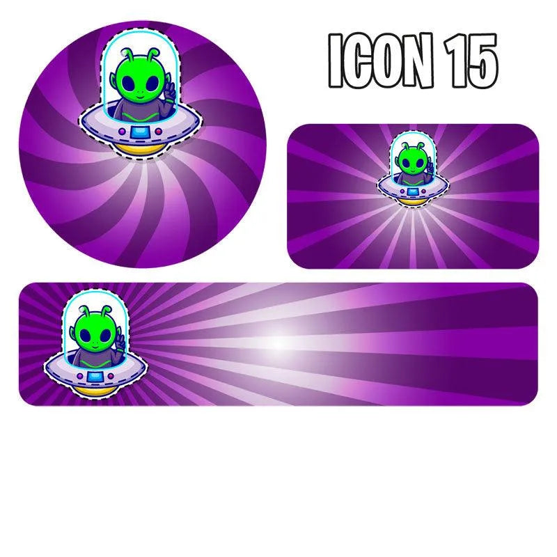 Personalized Name Labels - Custom Waterproof Stickers for Kids, Back to School - GiftShire