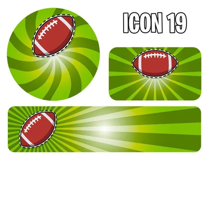 Personalized Name Labels - Custom Waterproof Stickers for Kids, Back to School - GiftShire