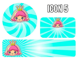 Personalized Name Labels - Custom Waterproof Stickers for Kids, Back to School - GiftShire