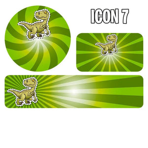 Personalized Name Labels - Custom Waterproof Stickers for Kids, Back to School - GiftShire