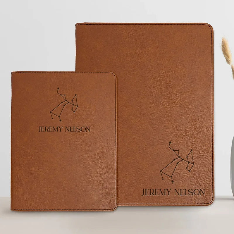 Personalized Astrology Padfolio – Custom With Horoscope