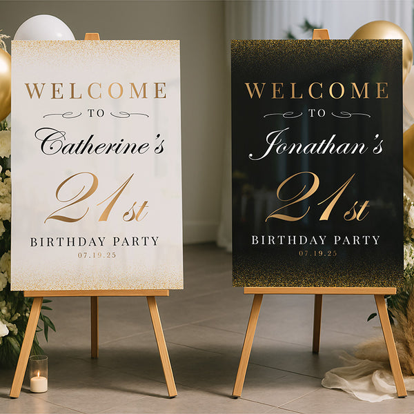 Personalized Name Sign for Birthday Party