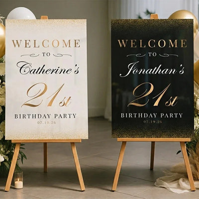 Personalized Name Sign for Birthday Party