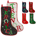 Personalized Name Stocking with Initial Letters