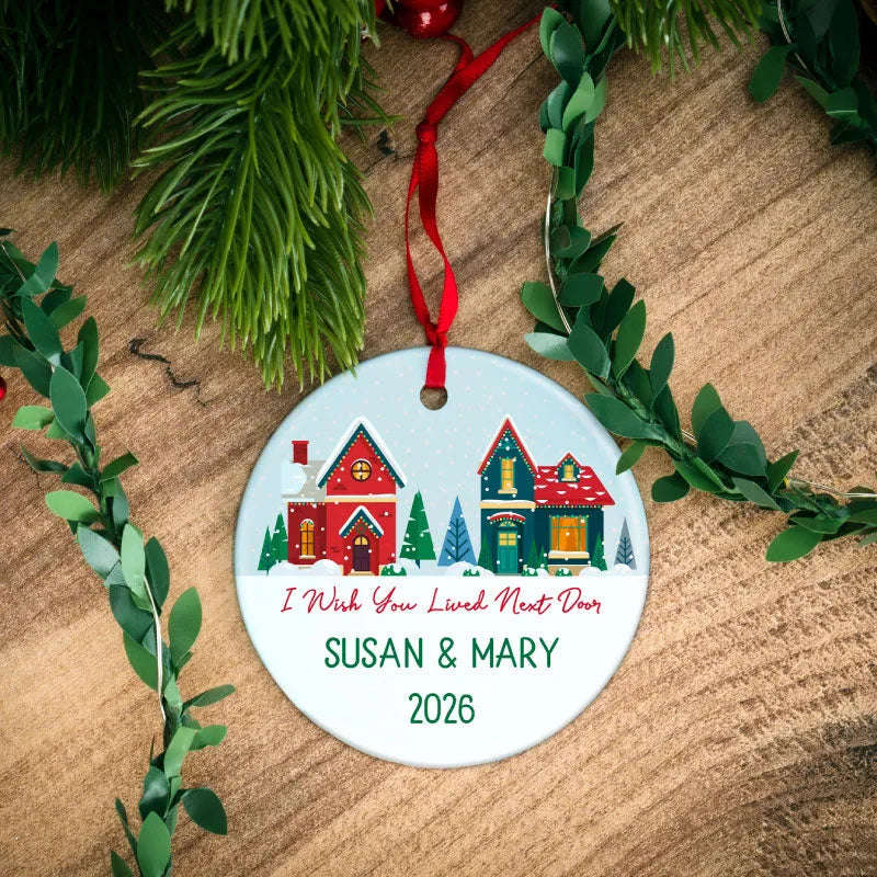 Custom Best Friends Ornament