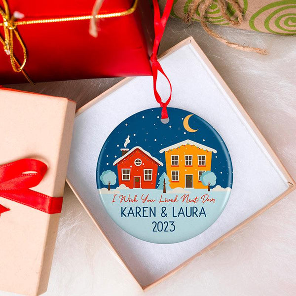 Custom Best Friends Ornament - GiftShire