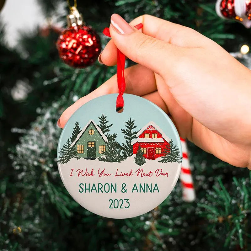 Custom Best Friends Ornament - GiftShire